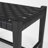 Ursulina Solid Wood Woven Leather Bench-253333779