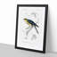 Eurasian Sparrowhawk by Charles D' Orbigny - Picture Frame Painting Print-55539674-55539673