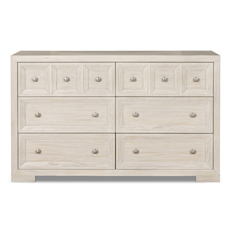 Schell 6-Drawer Dresser, Beige