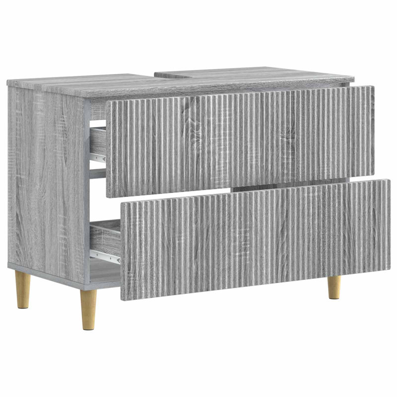 Under Sink Cabinet, Grey Sonoma
