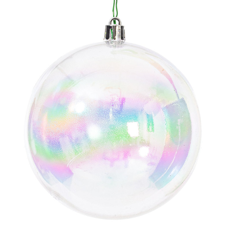 Babiole incassable, H 4 po x l 4 po x P 4 po, Transparent irisé
