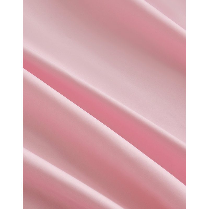  Ensemble de draps 4 pièces en microfibre / polyester, Ensemble de draps pour grand lit + un drap-housse , Rose