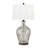 Crotone 31 in. Gunmetal and Mercury Glass Table Lamp