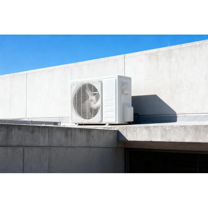 Mini climatiseur central à cassettes 9 000 BTU - Refroidissement et chauffage sans conduit