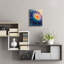 Art mural en verre Winston Porter «Abstract Chinese Chrysanthemum» par Momart-484234423