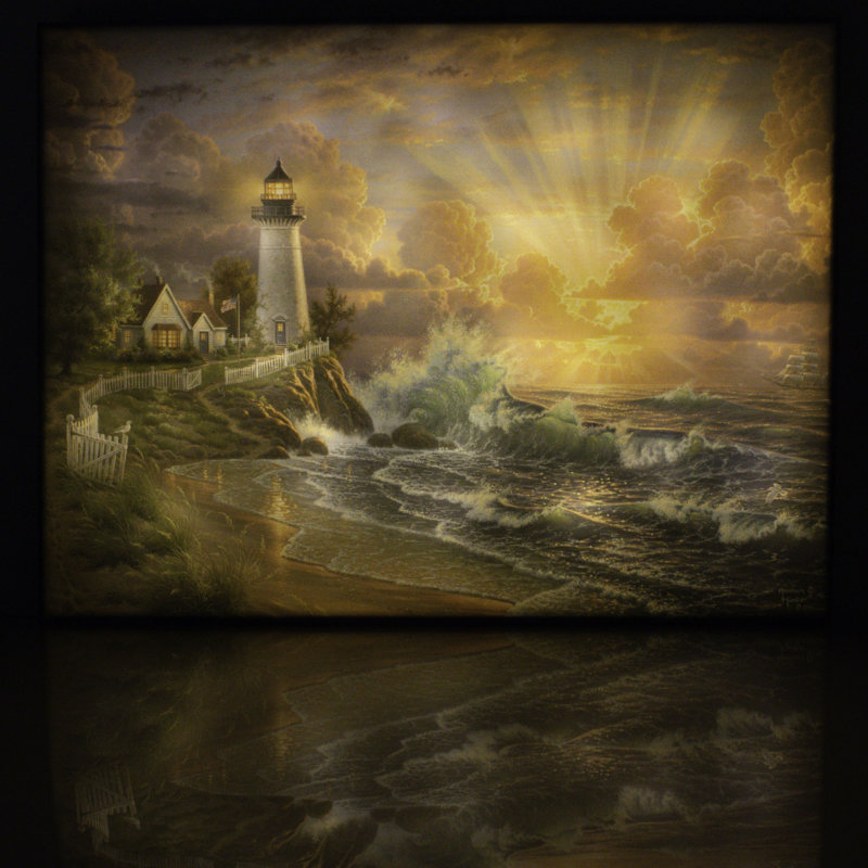 Light of Hope 18x24 Fully Illuminated ColorChange LED Print