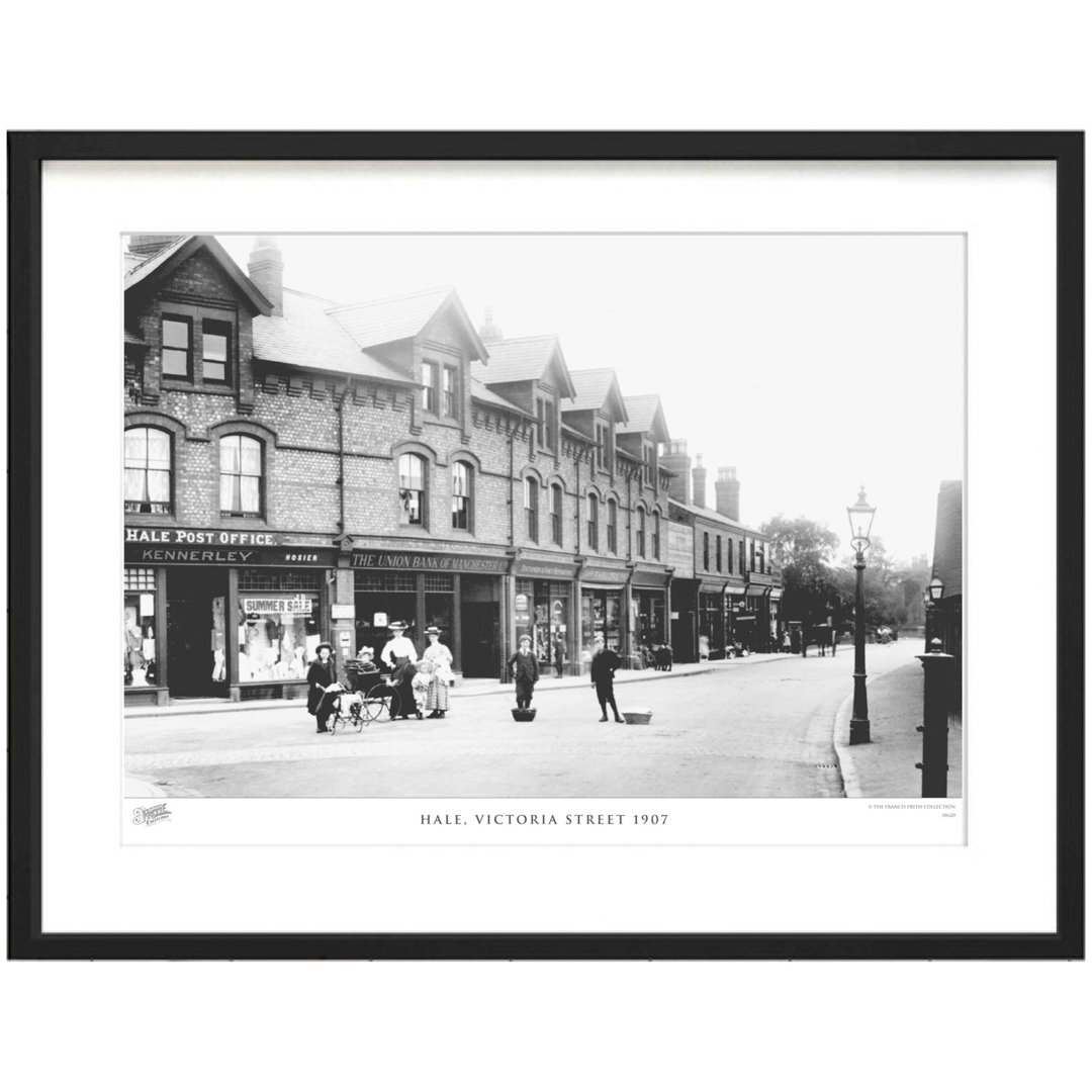 'Hale, Victoria Street 1907' by Francis Frith - Picture Frame Photograph Print on Paper