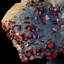 Cristal matriciel Waeth Vanadinite