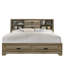 Ensemble de chambre avec lit plateforme 3 pièces Cloe-87393700