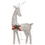 Mesh Christmas Reindeers Lighted Display Set-1870032191