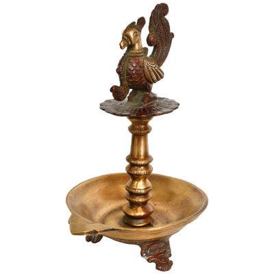 9.3'' H Brass Tabletop Dish
