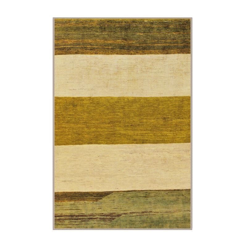 Abstract Indoor Rug, Rectangle 2' x 4'