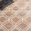 Tapis en jute / laine / coton tissé à la main Adwell-328559370