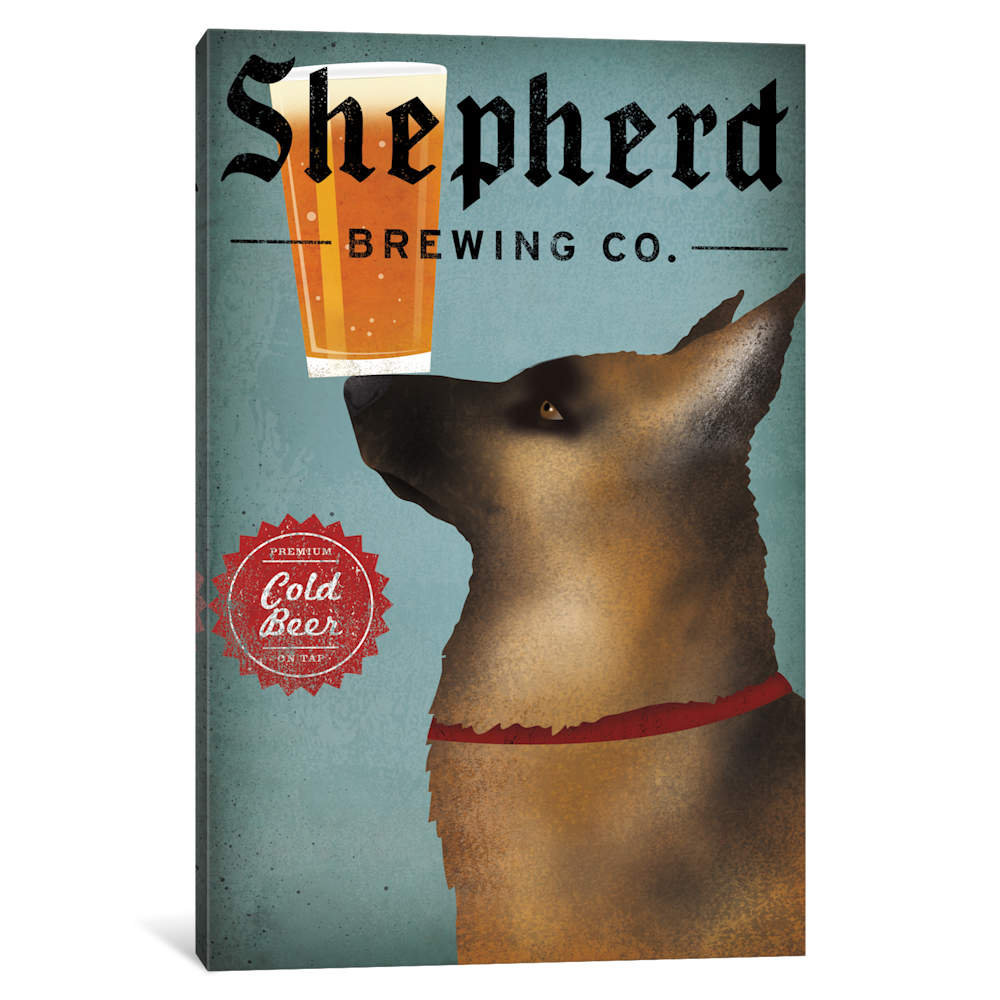 Shepherd Brewing Co. by Ryan Fowler - Wrapped Canvas Print