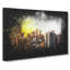 Melbourne Australia Skyline Abstract - Wrapped Canvas-56648460