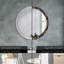 Huldar Glass Flat Wall Mirror