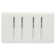 Intermediate Plate Wall Mounted Light Switch
