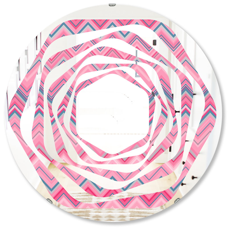 Miroir mural Whirl, H 31,5 po x l po
