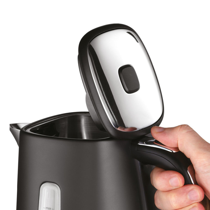Luna Matte Black Kettle