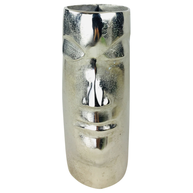 Lorna Handmade Aluminum Decorative Urns & Jars, 29cm H x 11cm W x 28cm D