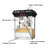 Superior Popcorn Company 8oz Popper Machine - Countertop Popcorn Machine - Antique Style Movie Night Popper - 8oz Kettle, Old Maids Drawer, Warming Tray & Scoop (Black)-26802032