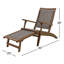 Chaise de patio avec repose-pieds Maurelle-906034856