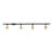 56 in. 4 -Light Linear Track Kit with and