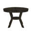 Round 43.7 to 59-inch Extendable Solid Wood Dining Table-941818515