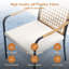 Ensemble de salle à manger d'extérieur 9 pièces pour patio avec chaise empilable en rotin-170142664