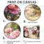 Pivoines le long du chemin de terre - Art mural pivoines-378099078-378099077-378099076