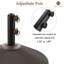 Base autoportante Mossas Double Helix-67696037