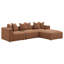 Colleen - Coussin arrière en terre cuite avec coussins Colleen-1760950619