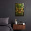«Marijuana Skulls Full Color» par Flyland Designs, art mural en métal doré, 12 po x 16 po-1045666568