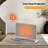 1500-w Convection Wall Mounted Room Heater With Thermostat And Remote Control