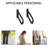 2 Pack Handrails For Outdoor Steps Wall Mounted Step Handrails Heavy-Duty U-Shape Indoor Outdoor Hand Railings For 1-3 Step Stair Handrails