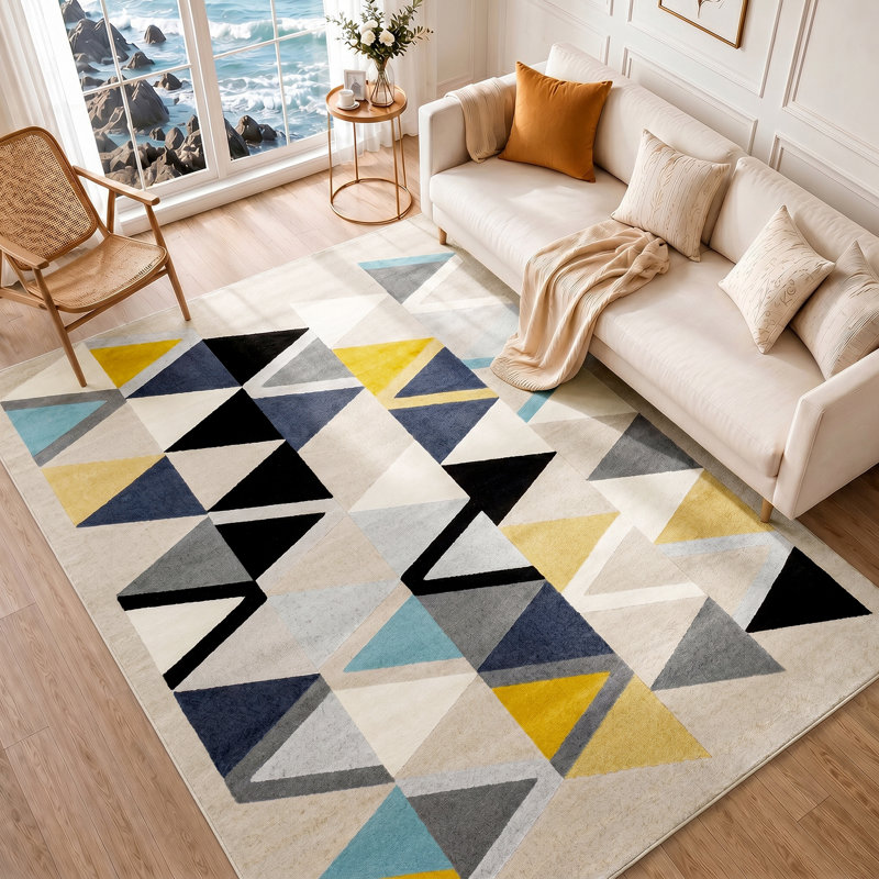 Rockhampton Geometric Area Rug, Rectangle: 200cm x 275cm