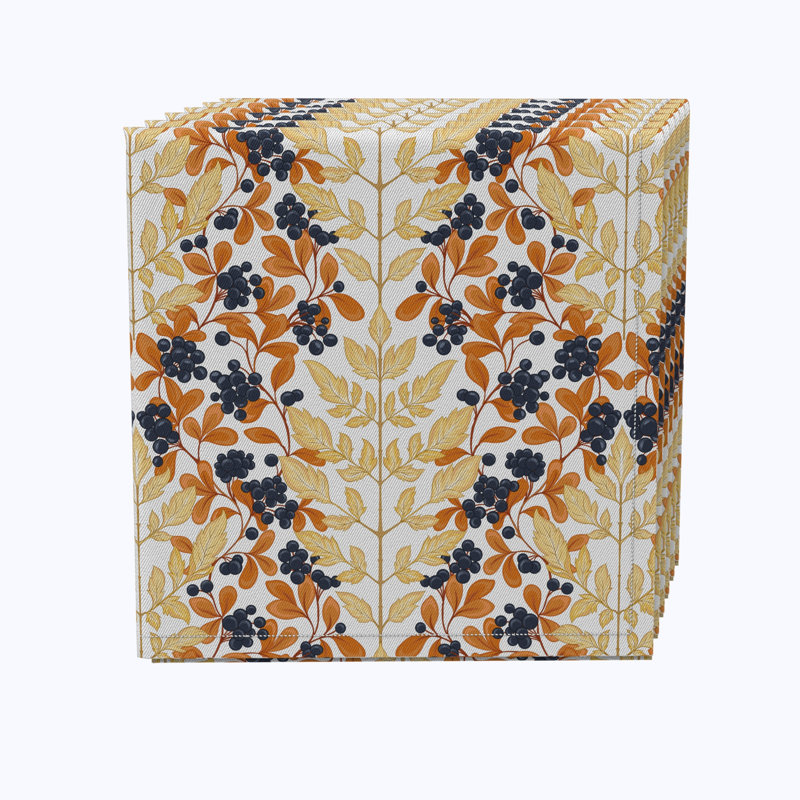 100% Cotton Floral Square Napkin