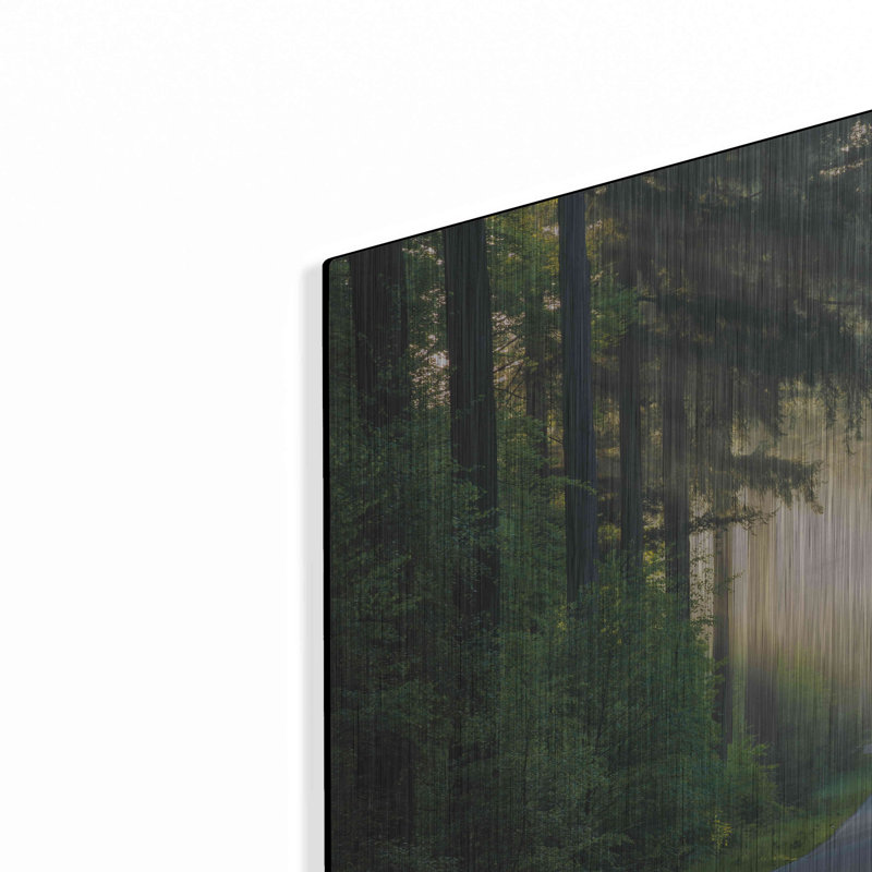 «The Road» par Martin Podt, art mural en métal, 36 po x 24 po, H 16 po x l 24 po