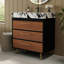 Meuble-lavabo autoportant moderne avec lavabo vasque en céramique-989161124-989161126