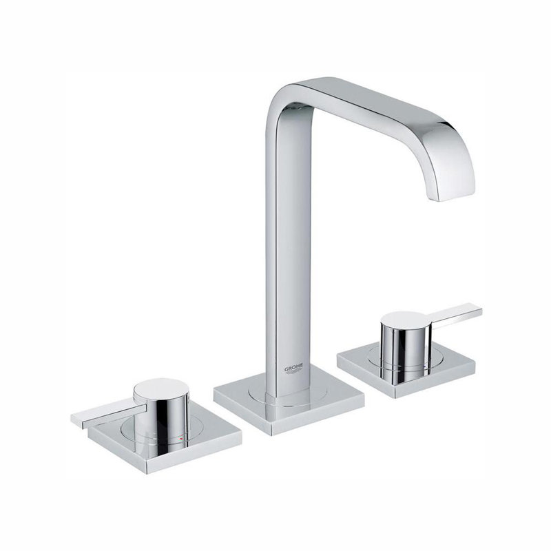 Allure Widespread Bathroom Faucet with Drain Assembly
