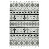 Tapis ivoire / noir Oneil