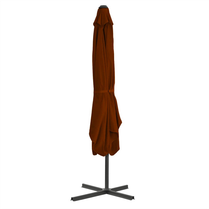 Montserrat 250cm Market Parasol, Brown