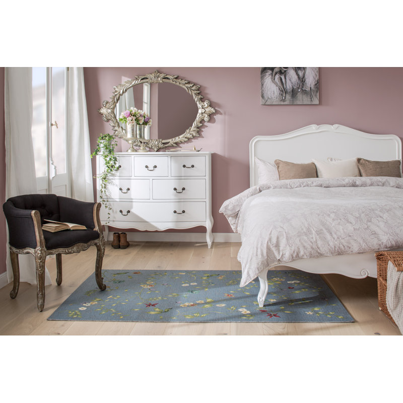 Lemaire 6 - Drawer Chest of Drawers, Antique White, 81H x 100W x 40D