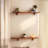 Solid Wood Floating Wall Shelf-1702665780