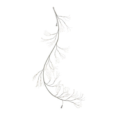 Winter White LED Connectable Lighted Garland