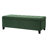 Upholstered Storage Ottoman Bench, Entryway Bench, End of Bed Bench, Ottoman Foot Rest for Bedroom, Retro Green, 300lbs-1095013323