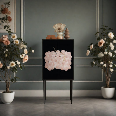 French Minimalist Retro Style Bookcase