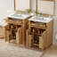 Meuble-lavabo moderne en bois avec rangement