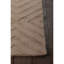 Tapis carré à motif géométrique concave en laine touffeté à la main Worcester-2039072168