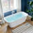 66.9" X 31.5" Freestanding Soaking Acrylic Bathtub